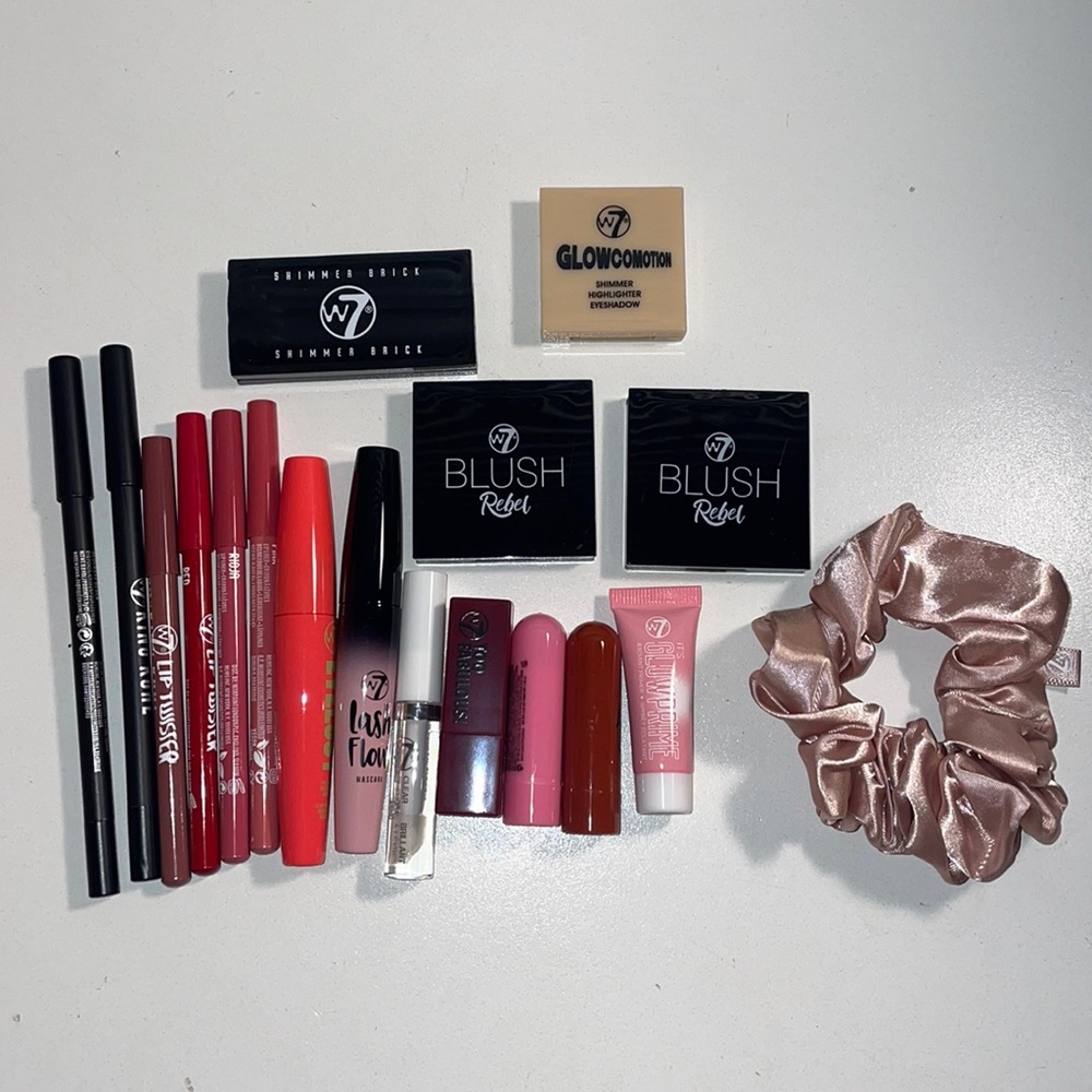 W7 makeup products